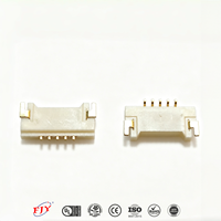 Connecteur SMT ultra-mince à angle droit de 1,25 mm pour câblage de modules LED, capteurs et appareils compacts
