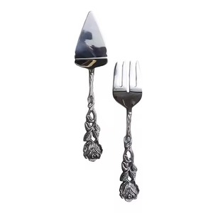 Luxury Event <b>Cake</b> <b>Server</b> Set Metal Dessert Service Accessories for Catering Companies - Product Image 2