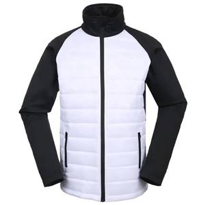 Chaqueta Acolchada de Alta Calidad, Chaqueta Híbrida con Mangas de Punto Elástico, Ligera y Cálida, Ropa Urbana, Logotipo Personalizado OEM para Hombre y Mujer - Product Image 1