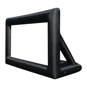 Pantalla de Tv inflable plegable para exteriores, CINE DE 14 pies, pantalla de cine inflable para fiesta, Camping