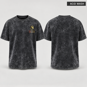 เสื้อยืดคอตตอนวินเทจฟอกสีทรงปกติสำหรับผู้ชาย เนื้อผ้าหนา แขนสั้น สไตล์ลำลอง สตรีทแวร์ เป็นมิตรกับสิ่งแวดล้อม แห้งเร็ว คอกลม - Product Image 4