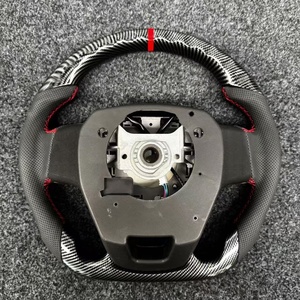 Volant en fibre de carbone de haute qualité pour Toyota LC Alphard 80 Series Hilux Land Cruiser Crown, accessoires de remplacement - Product Image 3