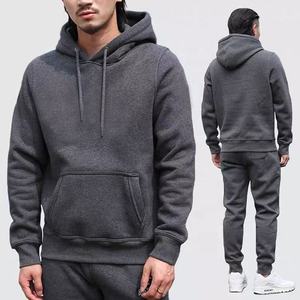Conjunto Deportivo de Dos Piezas con Capucha para Hombre, Sudadera con Capucha y Pantalones Deportivos, Ropa Deportiva Informal para Gimnasio, Entrenamiento, Ropa Deportiva Urbana - Product Image 2
