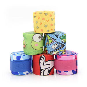 Bandages de boxe style mexicain, support élastique pour les mains et les poignets, boîte colorée, sous-gants, bandages pour enfants, bandages colorés - Product Image 4