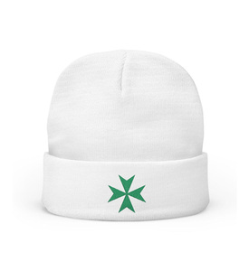 Order of Saint Lazarus Knit Beanie Custom Embroidery Emblem Warm <b>Winter</b> <b>Cap</b> - Product Image 1