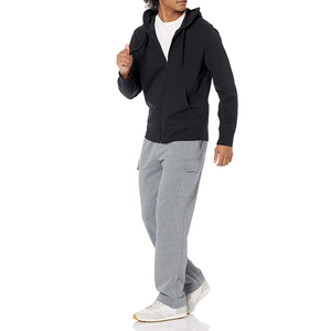 Fabricantes de ropa con MOQ bajo, sudaderas con capucha personalizadas para hombre, sudaderas con capucha extragrandes de diseñador con cremallera y hombros caídos para hombre. - Product Image 3