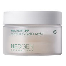 Neogen Dermalogy Real Heartleaf Soothing Daily Face Cream Mask 40 Fogli 4 Confezioni 180ml Idratante alle Erbe Prezzo Scontato - Product Image 1