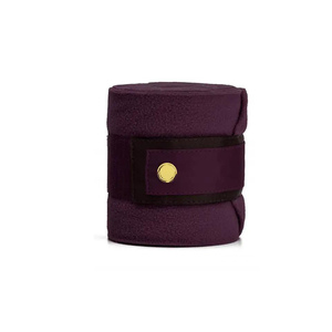 Vendas blancas de algodón para patas de caballo con cierre de velcro para entrenamiento y uso en establos. Vendas para patas de caballo para entrenamiento. - Product Image 2