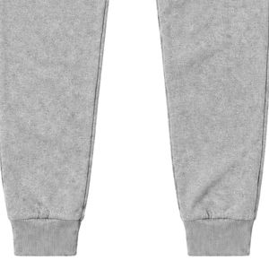 Pantalon de jogging gris brodé avec logo JJ, taille à cordon de serrage, poches latérales et chevilles à revers pour un style décontracté et confortable - Product Image 6