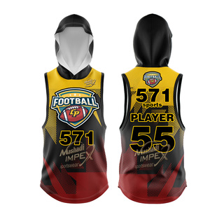 Ensembles d'uniformes 7v7 à manches longues et courtes, avec 6 maillots de football 7v7. - Product Image 4