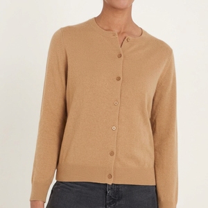 Suéter Cárdigan de Punto con Botones de Perla Elegante para Mujer, Venta al Por Mayor, Ropa de Punto Informal y a la Moda para Mujer - Product Image 3