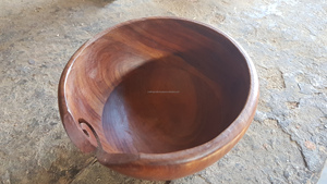 Vente en gros de bols en bois de haute qualité, bols ronds en fibre de bois pour la cuisine, bols en fil d'Inde - Product Image 4