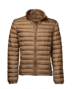 Chaqueta de Invierno con Cuello Alto y Burbujas, Ligera, con Cierre, para Hombre, con Logotipo Personalizado, Diseño de Última Moda, Alta Calidad - Product Image 1