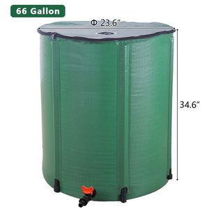Serbatoio Pieghevole Verde da 66 Galloni per Raccolta Acqua Piovana - Product Image 3