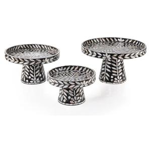 Support à gâteau à deux étages en acier inoxydable, support de service pour dessert, décoration de table de style royal - Product Image 2