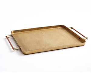Plateau de service contemporain en aluminium au design raffiné pour usage professionnel dans l'hôtellerie - Product Image 2