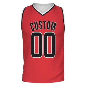 Camisetas de Baloncesto Sublimadas con Diseño Personalizado OEM, 100% Poliéster, Tejido de Malla Transpirable, Logotipo del Equipo y Número Impresos - Product Image 2