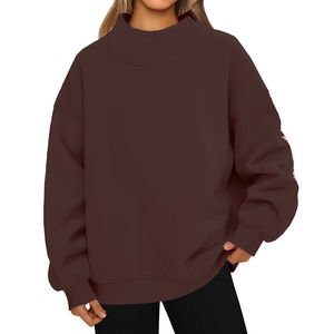 Sudadera Deportiva con Capucha y Cuello Alto para Mujer, Marca STITCHMODE, con Logotipo Personalizado, Manga Larga, Forro Polar - Product Image 5