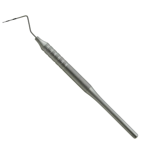 Sonda Exploradora Dental Manual de Acero Inoxidable, Instrumento de Examen Oral Plateado, Herramienta de Diagnóstico Clínico ELEGANT KENTT - Product Image 1
