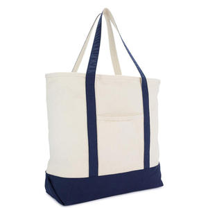 Wholesale Custom Logo <b>Canvas</b> <b>Tote</b> Bags with Zipper Closure Extra Large Size for Outdoor & Groceries Shopping - Product Image 2