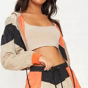 2026 Custom Logo Best Quality Windbreaker Short Set Nylon Windbreaker Shorts Set Women Two Piece <b>Wind</b> <b>Breaker</b> Set OEM Service - Product Image 6