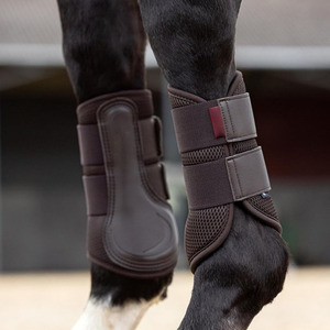 Botas duraderas para caballos diseñadas para proteger las patas, brindar comodidad, soporte, entrenamiento y un rendimiento confiable durante la equitación y el uso al aire libre. - Product Image 2
