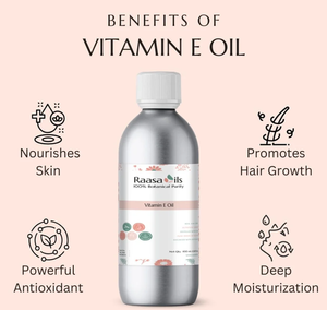 Huile de vitamine E pure de qualité cosmétique, extrait d'herbes avec extraction par solvant pour les soins de la peau, en flacon en verre et emballée sous vide, 100 g - Product Image 3