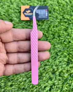 แหนบดึงขนตาปลายแหลม สแตนเลสสตีล ป้องกันไฟฟ้าสถิตย์ ความยาว 10 มม. แบบตรง สำหรับต่อขนตาแบบวอลลุ่ม  รับผลิตแบรนด์ส่วนตัว พร้อมสกรีนโลโก้ - Product Image 5