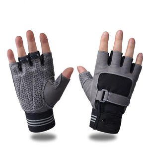 Unisex Sportswear Racing Cycling <b>Gloves</b> <b>Fingerless</b> Bike <b>Gloves</b> Anti-slip Shock-Absorbing Breathable - Product Image 6