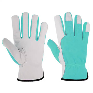 Premium Quality JNM SAFETY Cowhide Grain Leather Anti-static Breathable Driver Safety <b>Gloves</b> Industrial Protection - Product Image 3