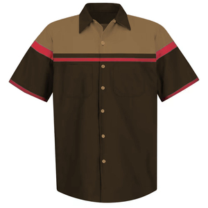 Men High Visibility <b>Flame</b>-Retardant Waterproof Water Resistant Rip-Stop Quick Dry Polo Work <b>Shirt</b> 100% Polyester Workwear - Product Image 1
