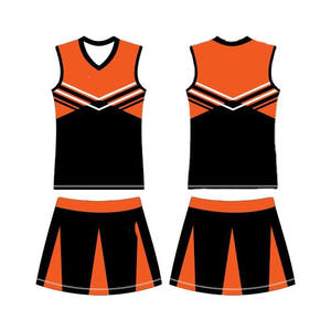 Uniformes de cheerleading pour femmes en gros à bas prix, personnalisables avec votre propre logo - Product Image 1