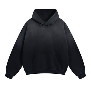 Sudadera con Capucha Premium para Hombre, de Forro Polar, Transpirable, Cómoda para Uso Diario, con Capucha Ajustable y Bolsillo Tipo Canguro, Diseño Sólido, Varias Tallas - Product Image 1