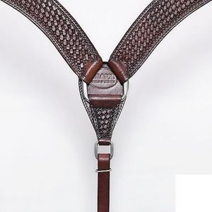 Ensemble de têtière pour cheval indien de qualité supérieure avec protège-poitrine, accessoires en cuir western, selle au meilleur prix - Product Image 5
