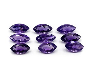 Natural African Amethyst Marquise Cut Shape Loose Gemstone 3-14 MM Sizes, Purple Semi-Precious Stone for Jewelry Making - Product Image 3