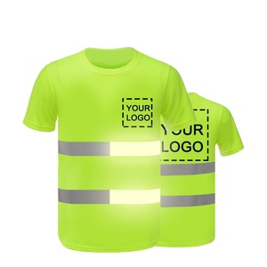 เสื้อยืดทำงานคุณภาพดีที่สุดจากโรงงาน OEM ผลิตจากโพลีเอสเตอร์ น้ำหนักเบา แห้งเร็ว แขนสั้น เหมาะสำหรับวิศวกร ชุดทำงานแบบมองเห็นได้ชัดเจน - Product Image 6