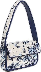 Handmade Blue White Beaded Shoulder <b>Bag</b> Women Tropical Floral Evening Clutch Vintage <b>Boho</b> Party Handbag Craftera Exports - Product Image 2