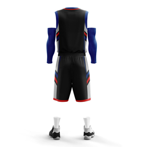 Uniforme de Baloncesto, Ropa Deportiva de Alto Rendimiento, Tejido Transpirable para Práctica de Baloncesto, Impresión por Sublimación Personalizada - Product Image 4