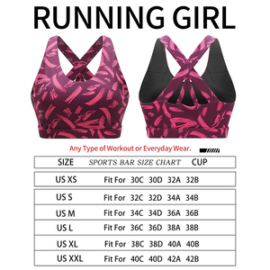 Latest Style OEM Services Top Manufacturer Custom Design Private Label Logo Outdoor Comfortable Sublimation High Sports Bras - Product Image 5