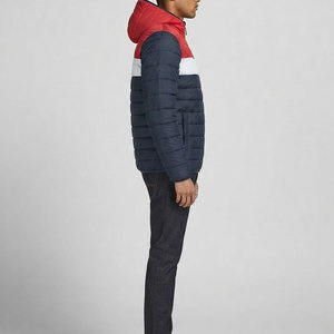 Chaqueta Acolchada con Capucha para Hombre, Ligera, Cálida, Informal, con Cierre, para Uso Diario, Viajes y Ropa Urbana - Product Image 5