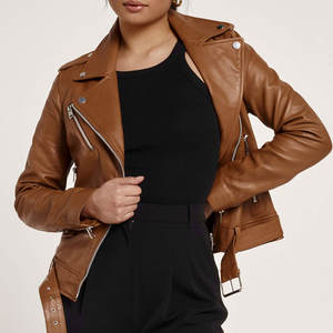 Chaqueta de Piel de Oveja Genuina para Mujer, de Alta Calidad, Transpirable, Impermeable, Personalizable, Tallas Grandes, Moda Urbana, Precio al por Mayor - Product Image 4