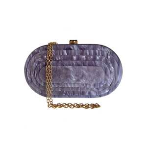 Pochette en résine faite à la main pour femmes, look de soirée haut de gamme, vaisselle et décorations pour les fêtes - Product Image 4
