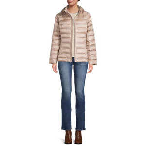 <b>Womens</b> Minimalist Puffer Jacket Winter Warm Quilted <b>Coat</b> <b>Lightweight</b> Fashion Streetwear Casual Outdoor Wear Factory Supplier - Product Image 4