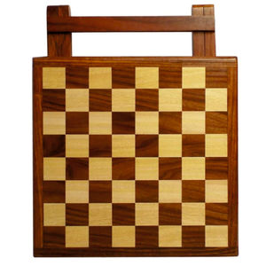 Juego de Ajedrez de Madera Plegable Hecho a Mano, Tablero de Ajedrez de Madera Maciza, Juego de Mesa Artesanal, Juego de Ajedrez de Regalo - Product Image 5