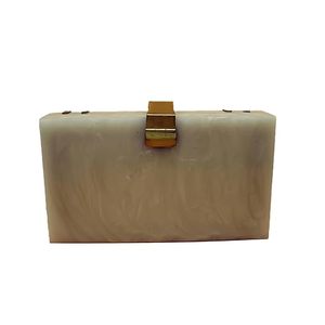Clutch bag Hand Bag Acrylic Clutch for Women Bridal Clutch with Removable Gold Chain Strap Marble Purse Floral Clutch Bag For Wo - Product Image 2