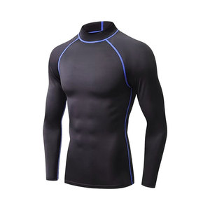 Rash Guard <b>for</b> <b>Men</b> Long Sleeve UPF 50+ <b>Mens</b> Swim <b>Shirts</b> UV Protection <b>Compression</b> Surfing Water <b>Shirts</b> Quick Dry - Product Image 1