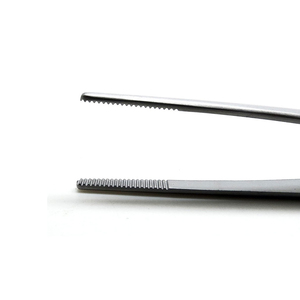 Pinzas de Presión Quirúrgicas Rectas Perry de Punta Cerrada para Tejidos y Algodón, Estándar, de Alta Calidad - Product Image 3