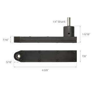 หัวเจาะแบบแบน GATX G-18AT-FS4-8 ขนาด 1/4 นิ้ว สำหรับงานเจาะที่มีความแม่นยำสูงในอุตสาหกรรมการบินและอวกาศ - Product Image 1