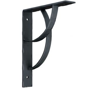 Soporte de hierro minimalista para estantes de pared modernos que proporciona un aspecto limpio y un soporte estructural resistente - Product Image 1