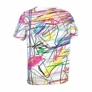 เสื้อยืดลำลองผู้ชายขายดีที่สุดในปากีสถาน แฟชั่นใหม่ เนื้อผ้าเจอร์ซีย์น้ำหนักเบา พร้อมลายพิมพ์แบบซับลิเมชั่น - Product Image 4